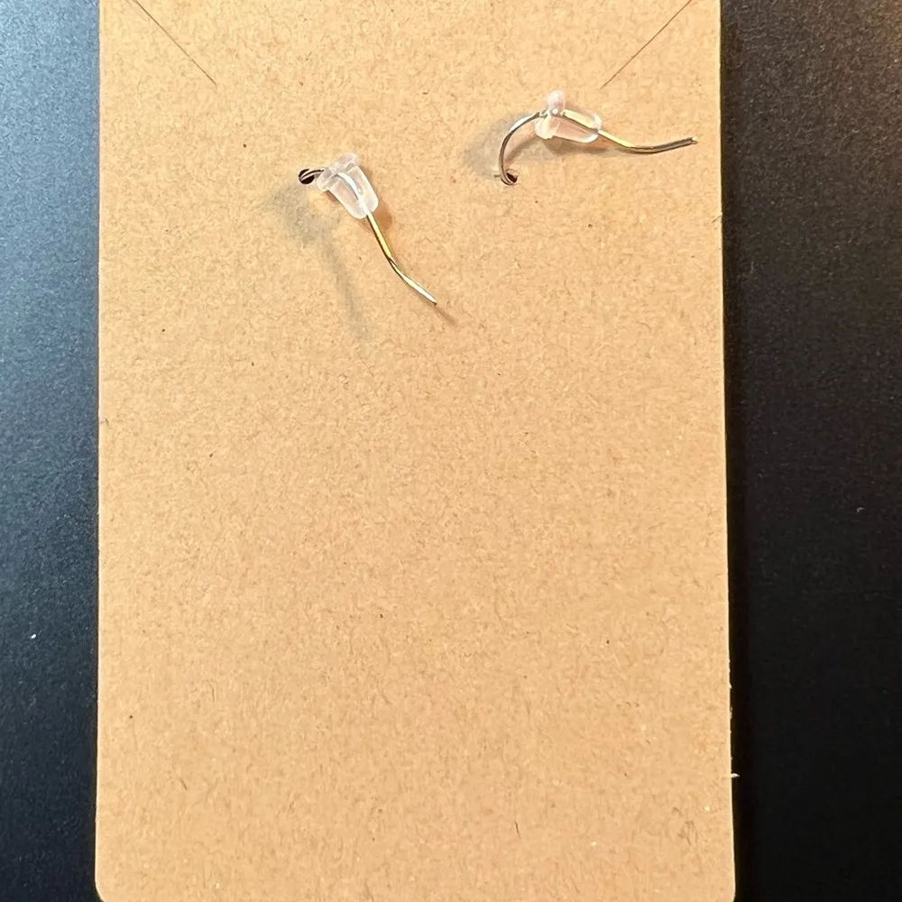 Easter Bunny/Rabbit Face Teardrop Dangle Pierced Earrings - Image 2