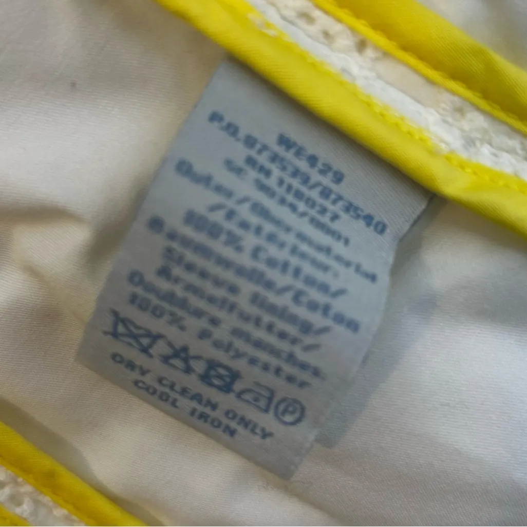 NWOT Boden Ivory Eyelet Lace Cotton Fitted Blazer/Jacket Size 4 NEW White - Image 14