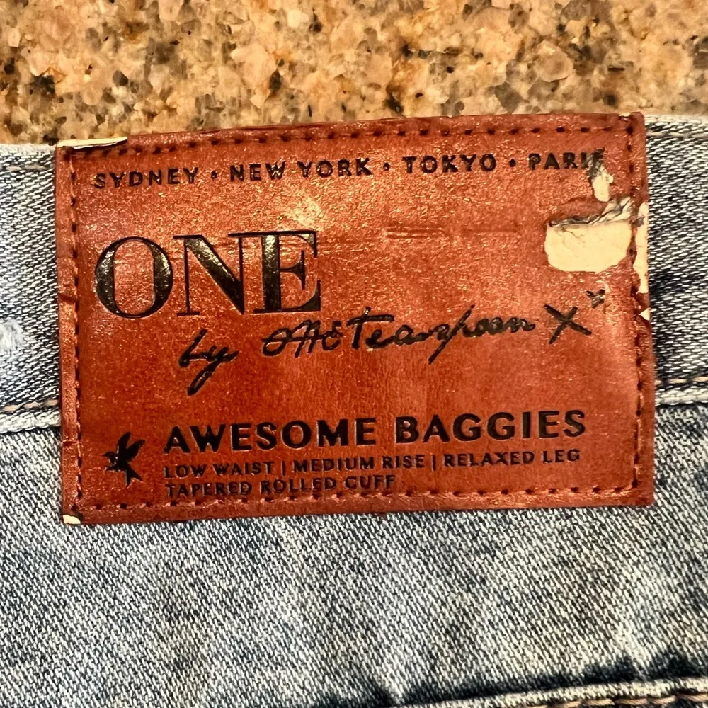 ONE TEASPOON X AWESOME BAGGIES LOW WAIST| MEDIUM RISE| RELAXED LEG Size 26/ US 4 - Image 10