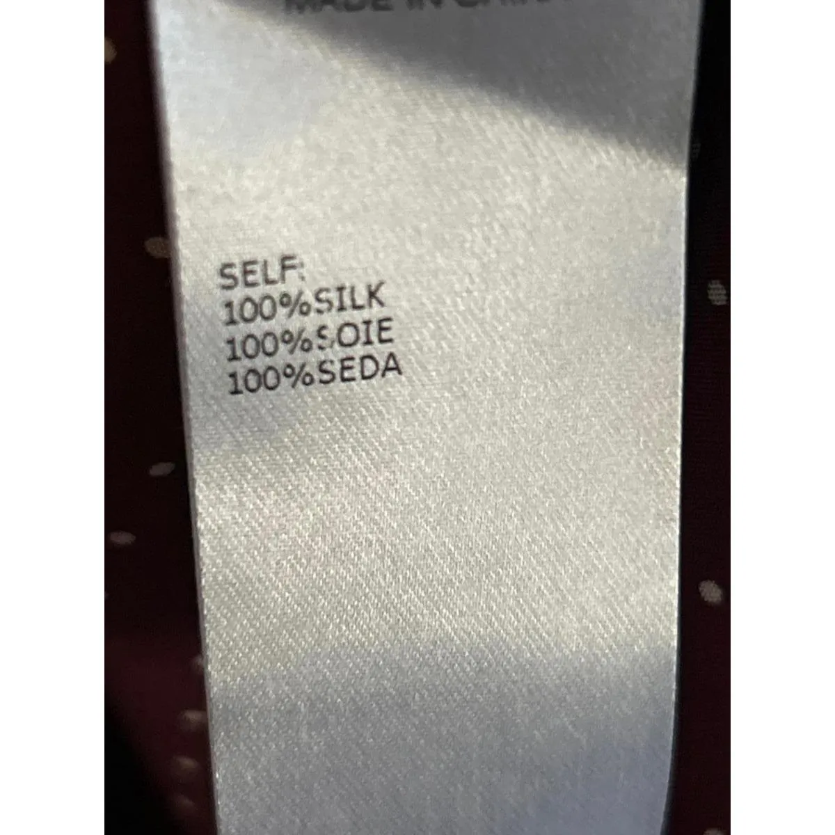 NWT Thakoon Shirt Dress Large Maroon Small Silk Oversized Red - Image 7