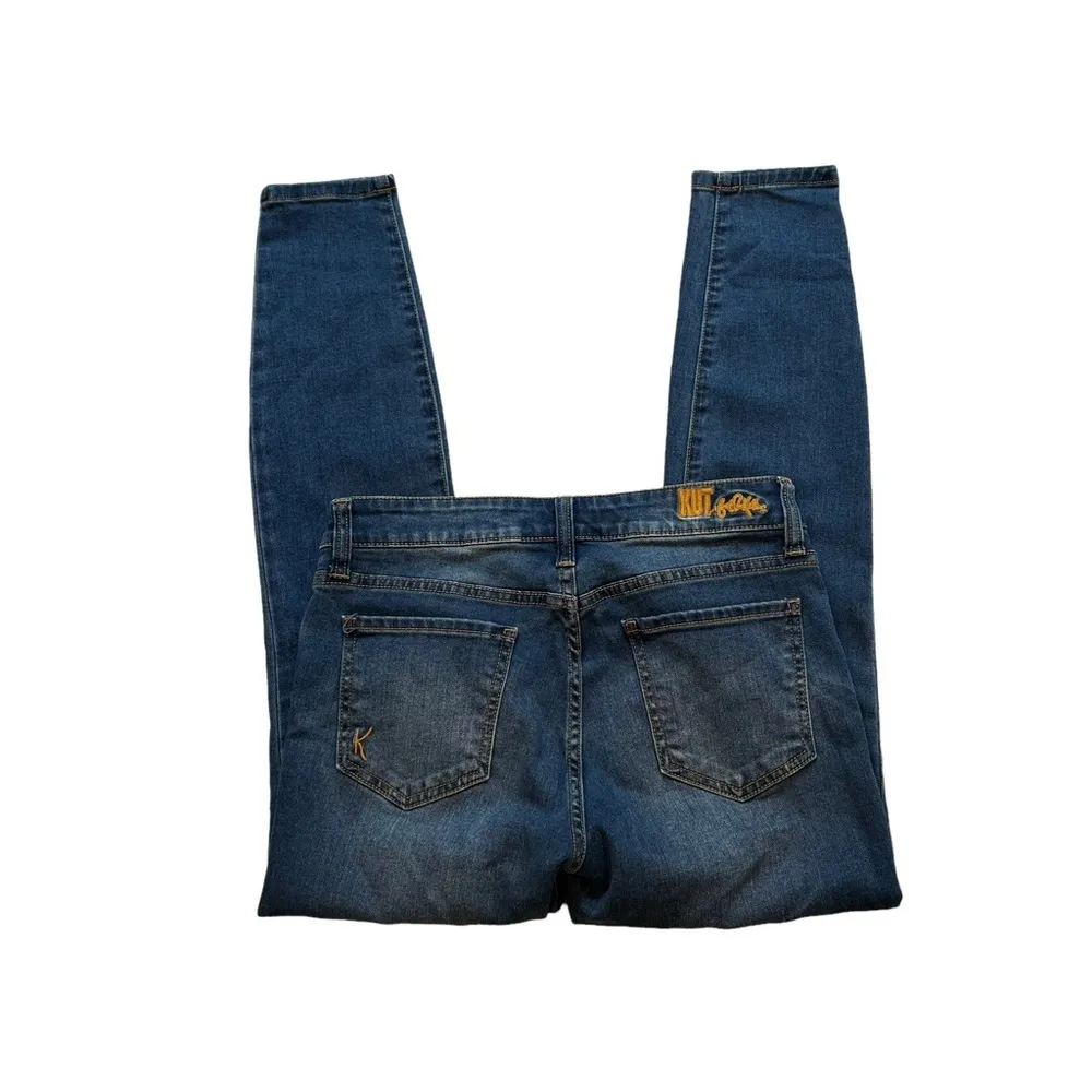 Kut From The Cloth Distressed Knee Skinny Jeans - Image 5