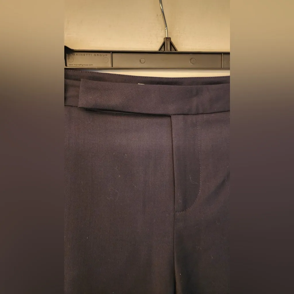 Equipment Femme Women’s Blue Polyester Ankle Trousers Size 4 - Image 7