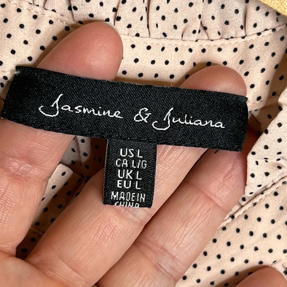 Jasmine & Juliana Top Black Size L - Image 3