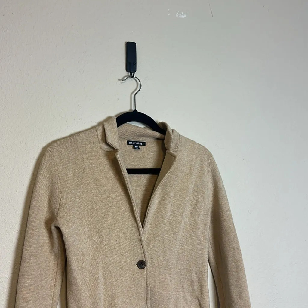 J‎ Crew Sweater Blazer Size XXS - Image 3