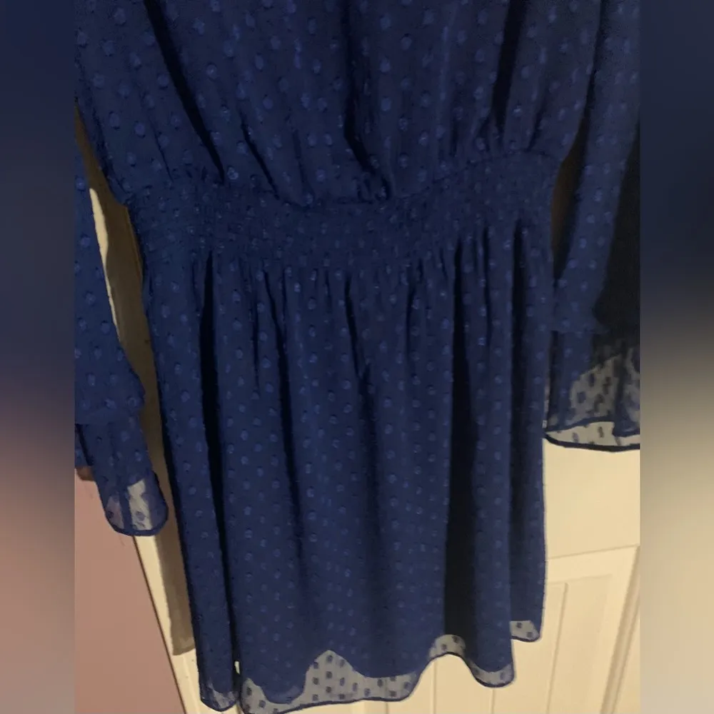 WHBM Royal Blue Dress Size 2 NWOT - Image 4