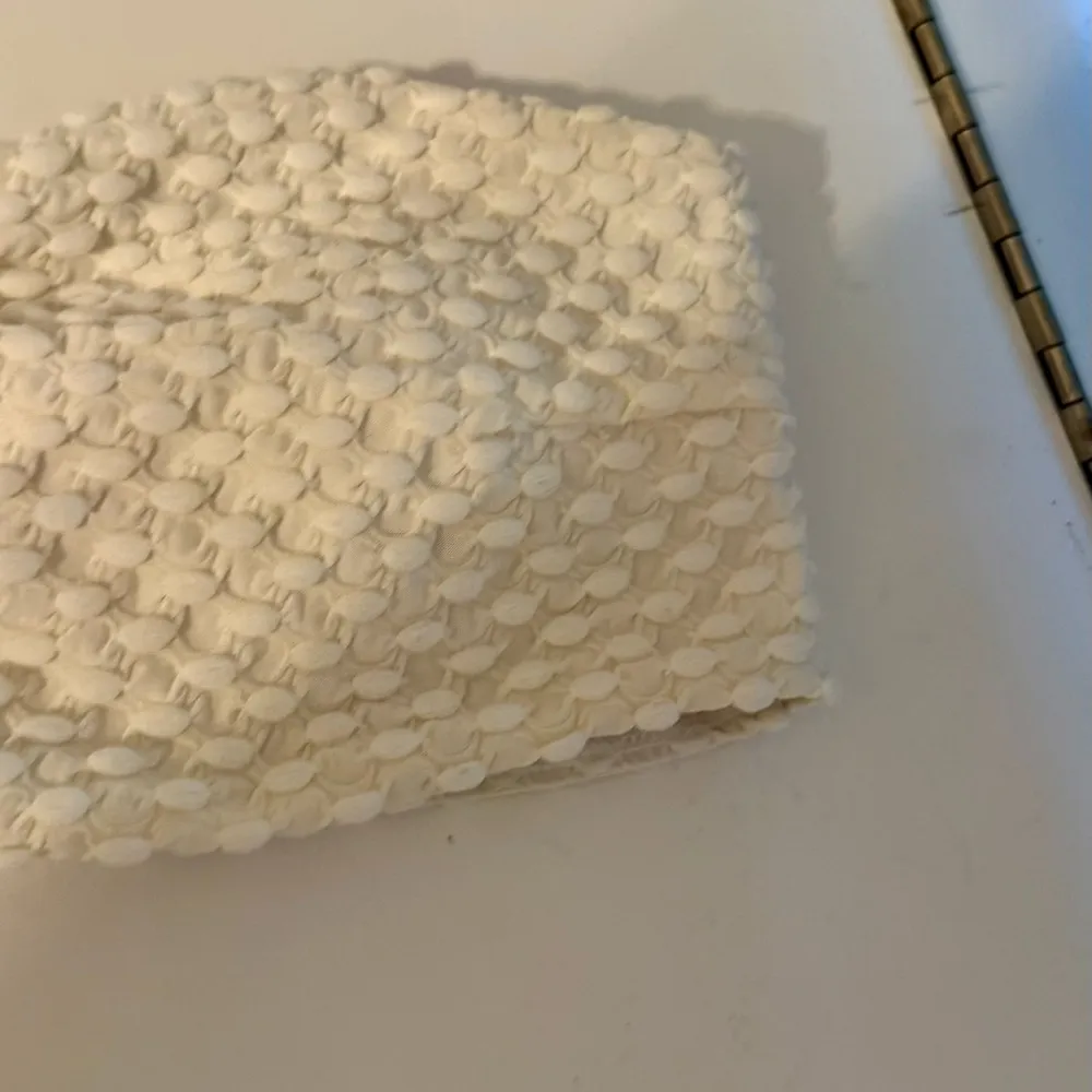 Strapless Cut Out Bandeau Bikini Top-Textured Beige Size Small - Image 7