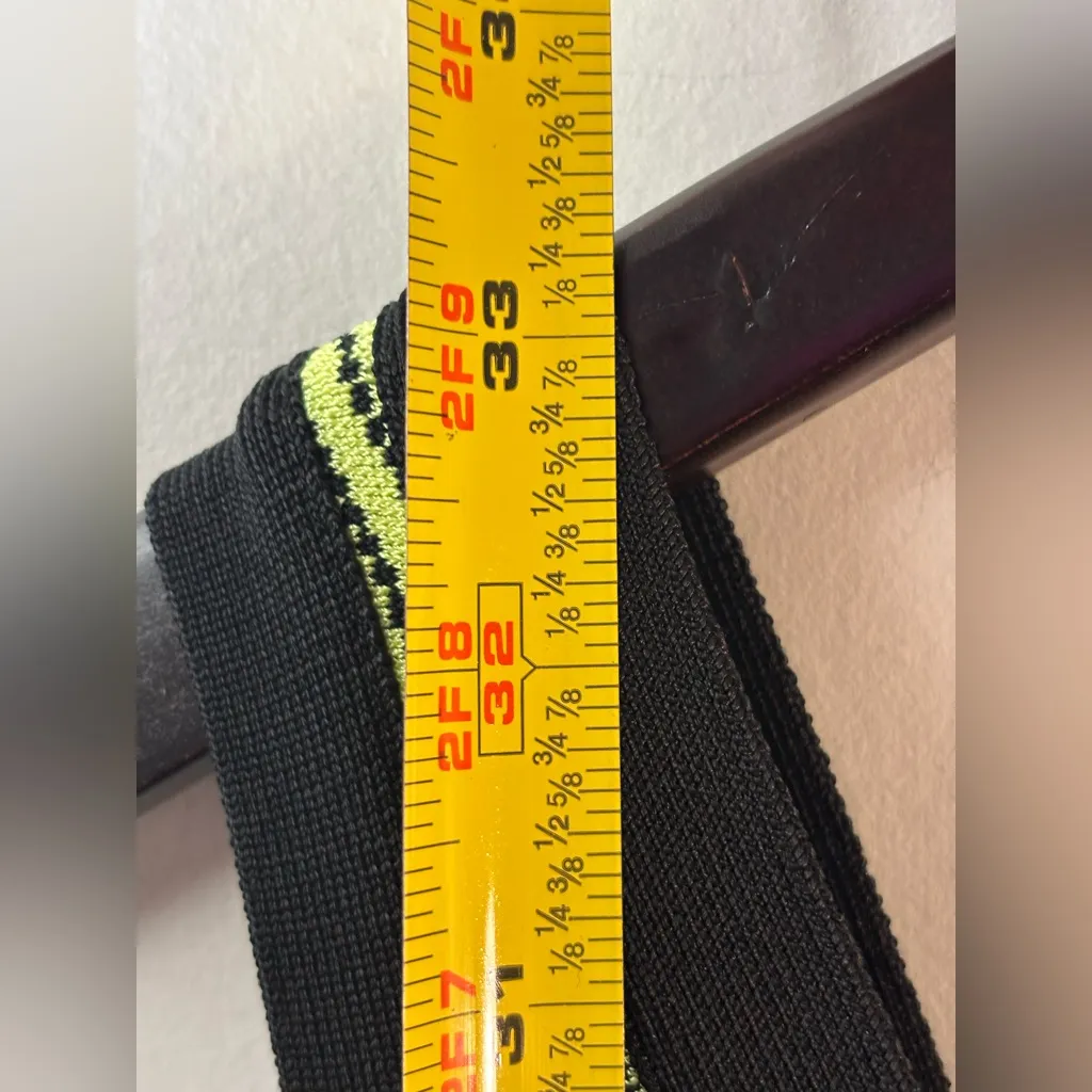 Herve Leger Aron Tribal Jacquard Peplum Dress Large MSRP $1790 Bodycon Bandage - Image 11