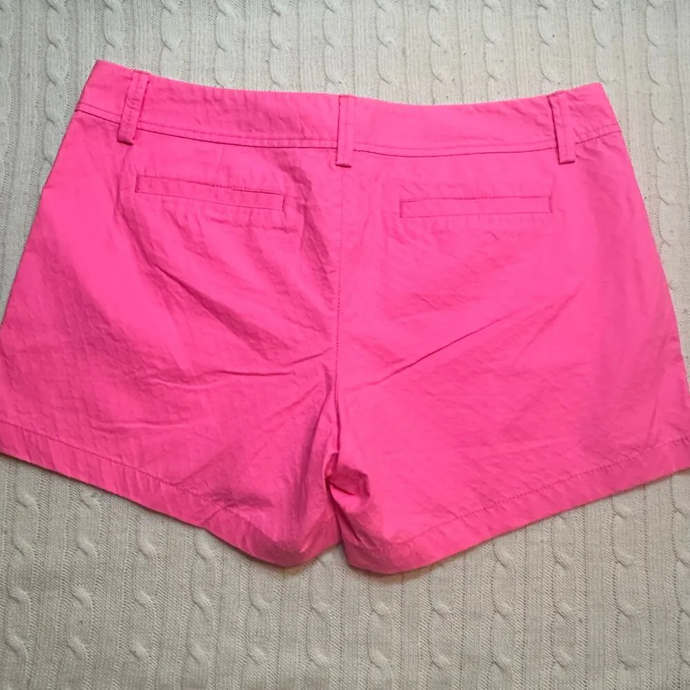 NEW Lilly Pulitzer Callahan Shorts sz 14 Bright Pink Shorts - Image 2