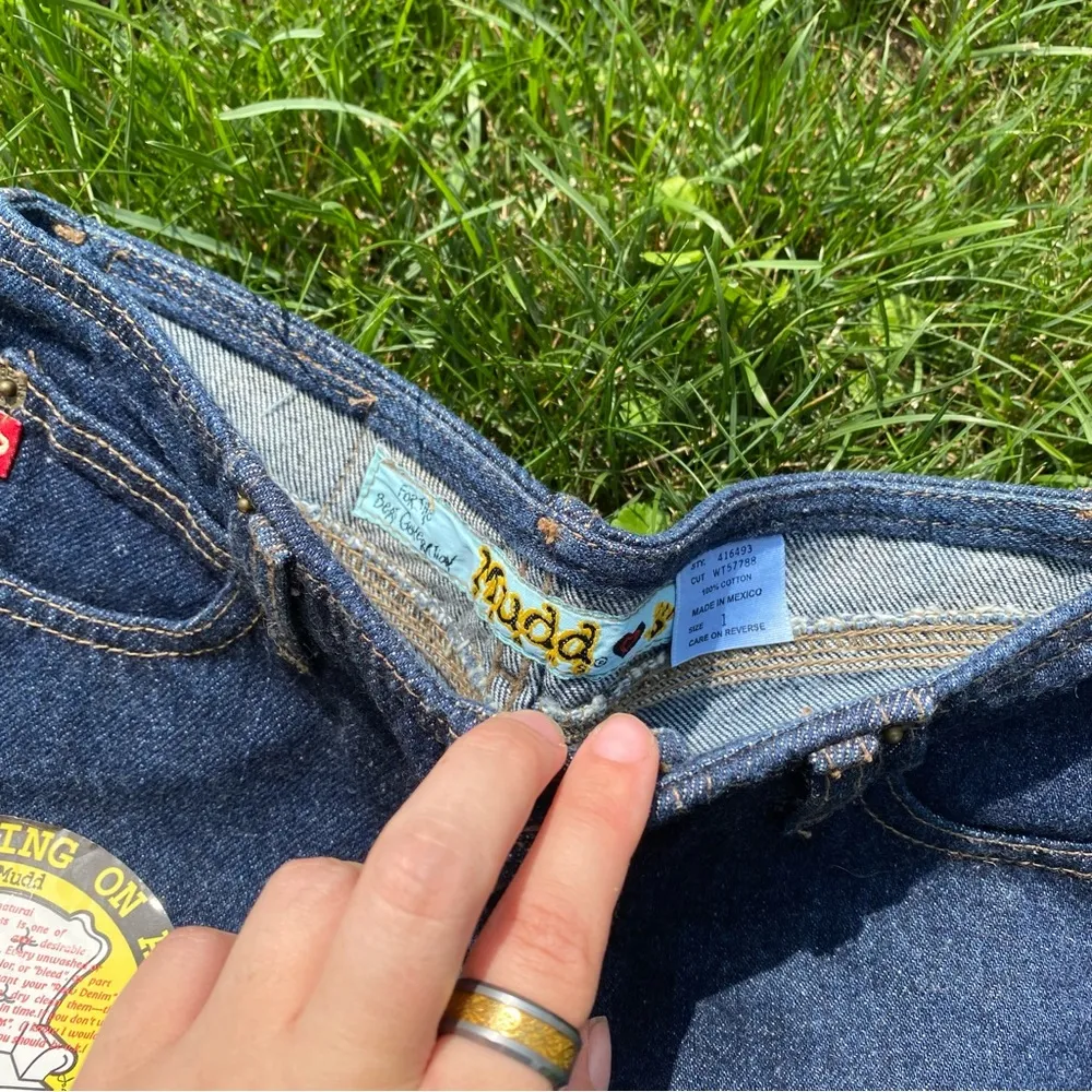 NWT Deadstock Vintage Denim Shorts - Image 3