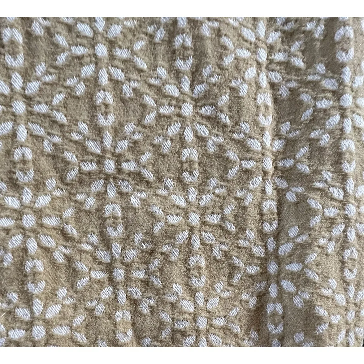 Nanette Lepore Womens Pants‎ S Tan White  Stretch Slim Ankle Trousers - Image 6