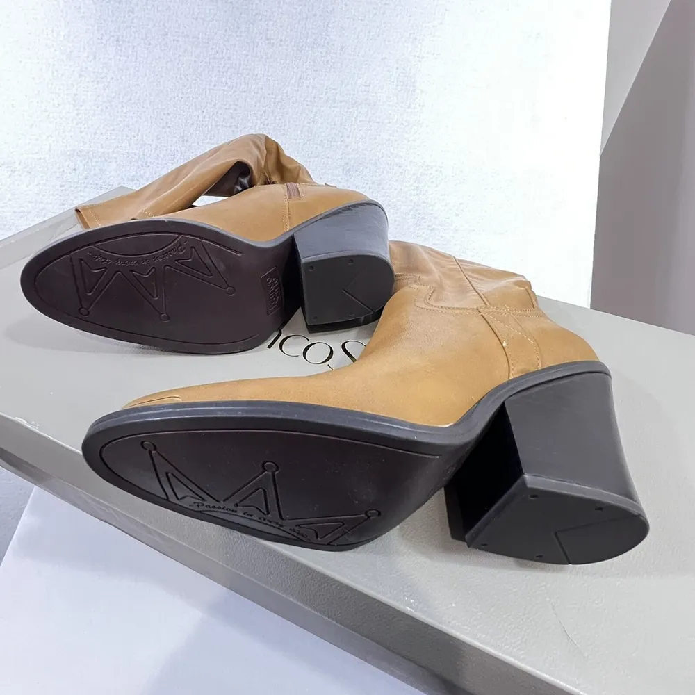 Franco Sarto Women's glenice Knee High Boots Size 9.5 In DESERT CAMEL - Image 12