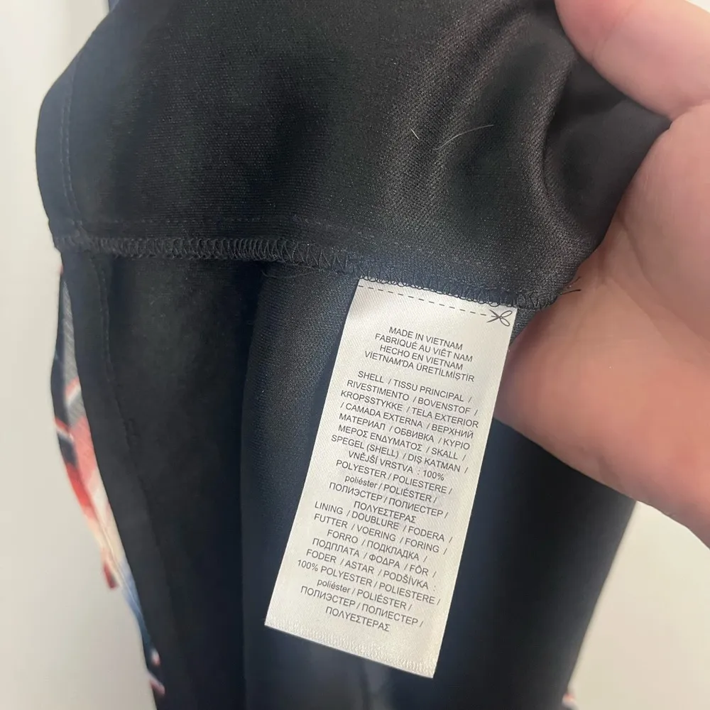 Lauren Ralph Lauren Womens Blanket Stripe Georgette Gown black Size 8 - Image 7