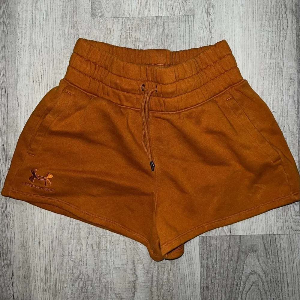 Under Armour Women's UA Playback Fleece Shorts - Image 2