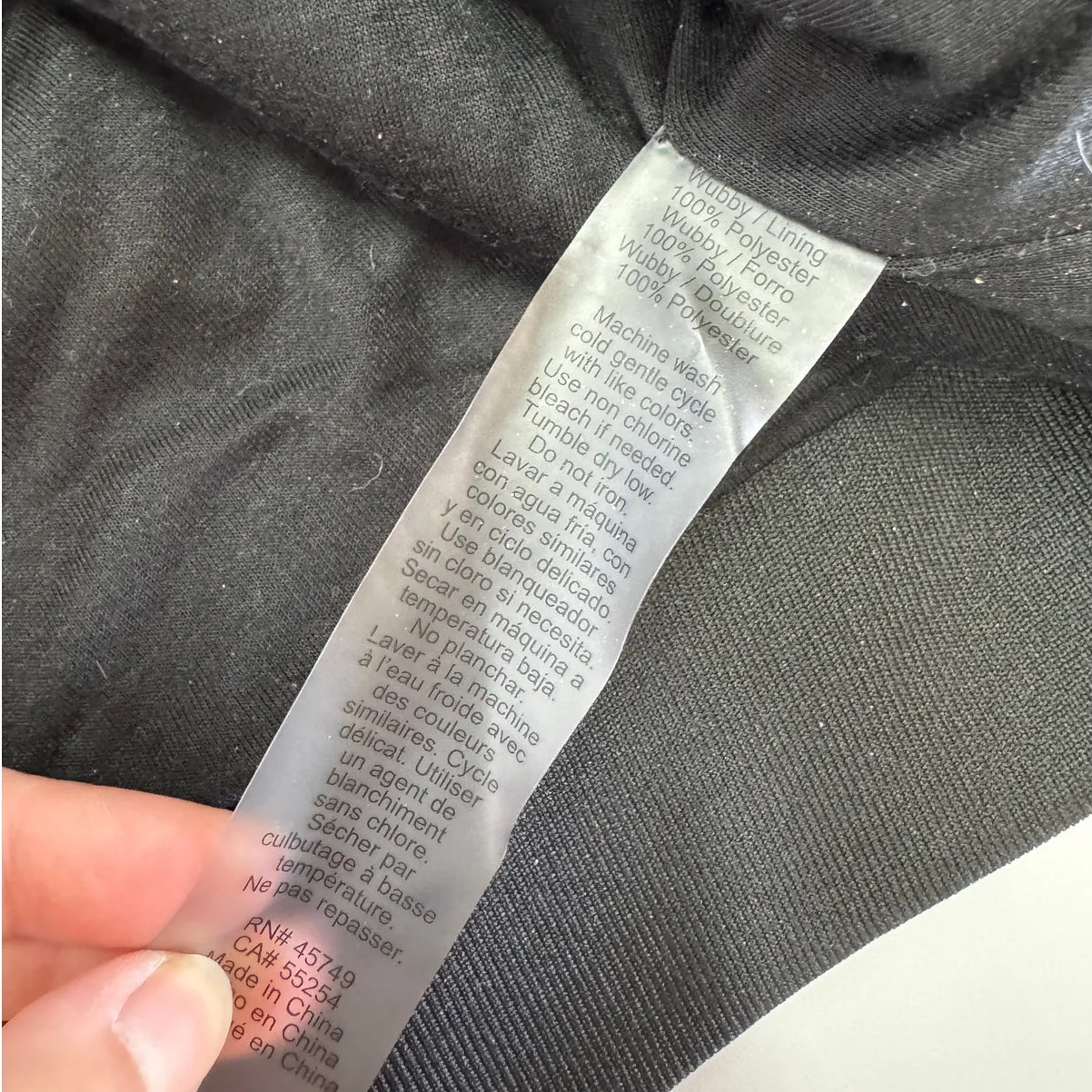 Nanette Lepore Sweater Womens Medium Black Sherpa Wubby Mock‎ Neck Fleece - Image 5