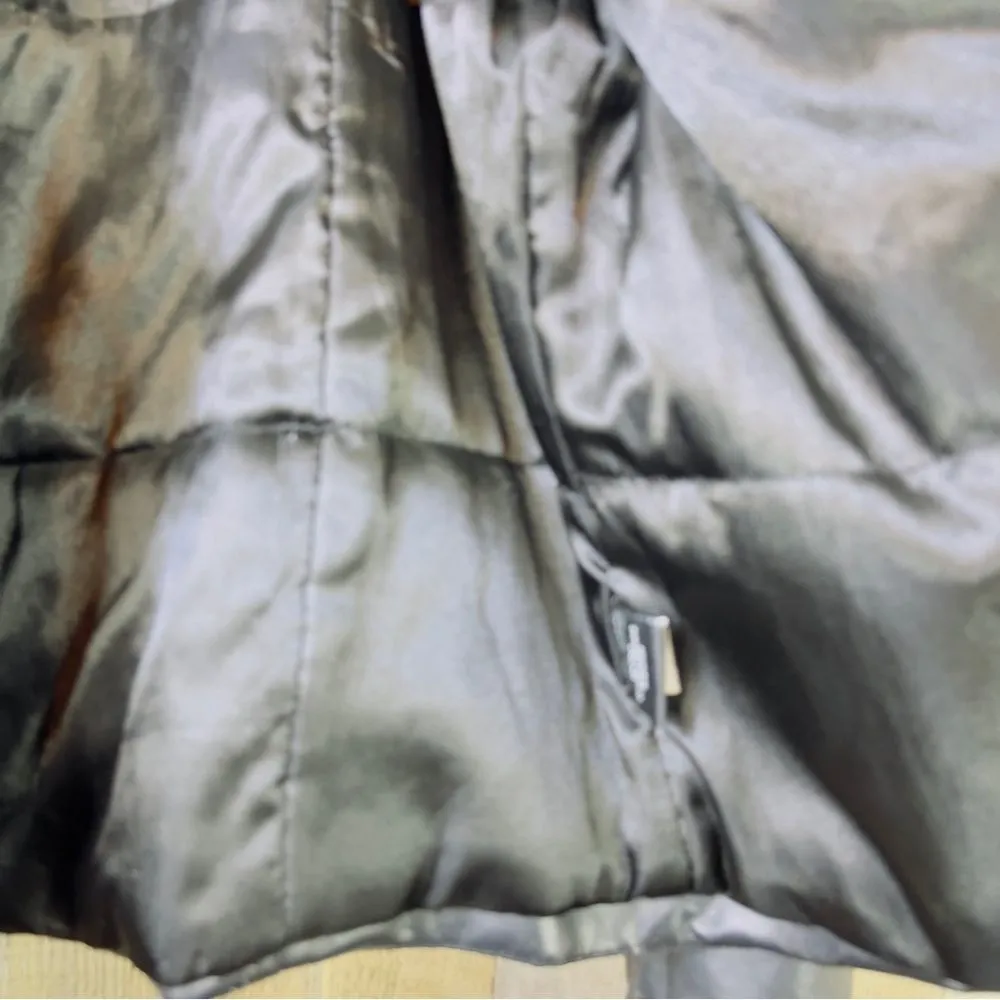 Vintage Rocawear XL Black Buttery Soft Faux Leather W/ROC Zipper Pulls & pockets - Image 7