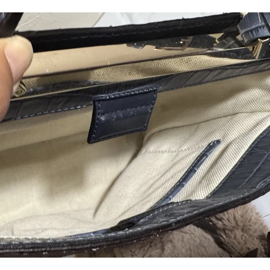 Y2K Kate Spade New York Pembrey Place Angelika Top Handle Bag Light Blue - Image 6