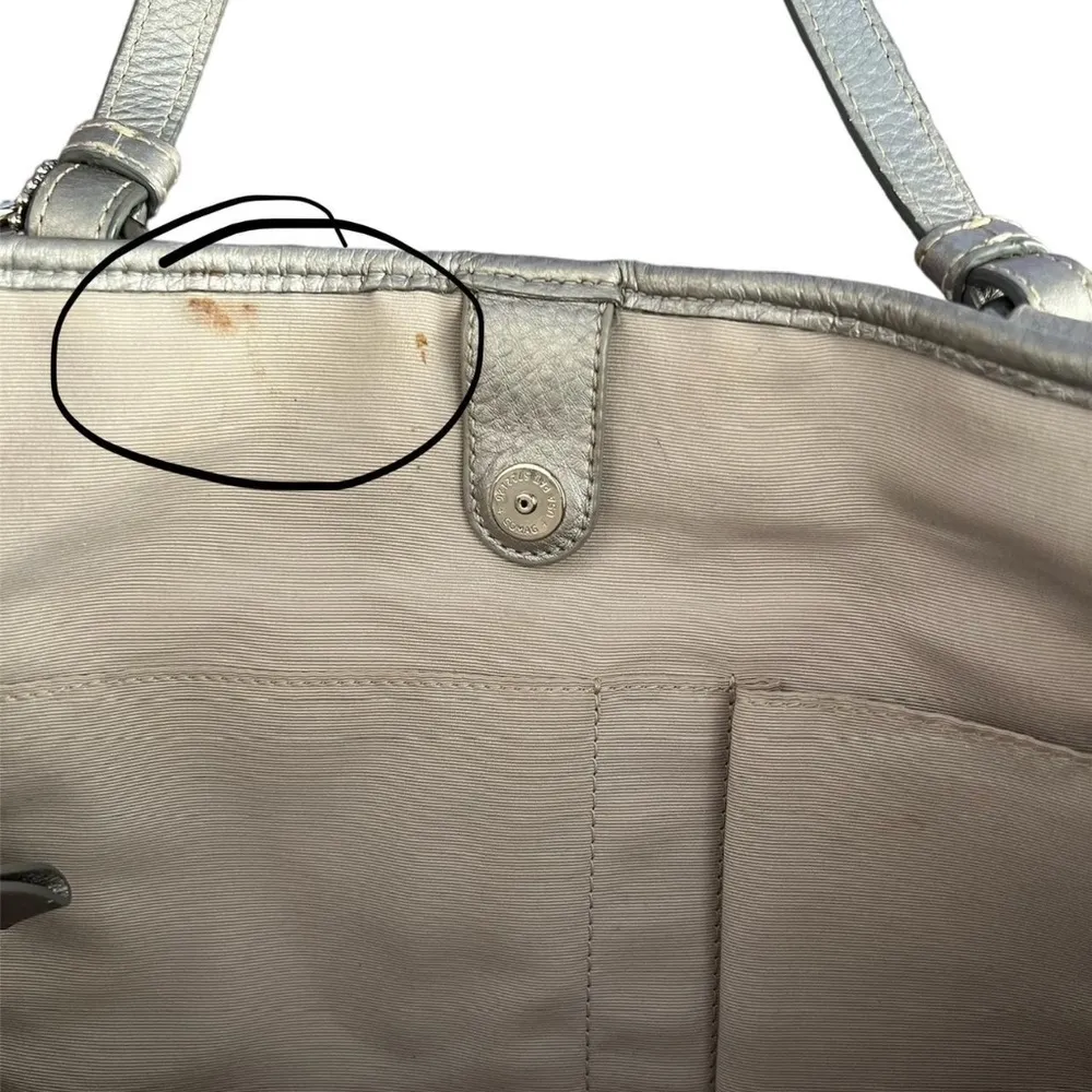 Coach Light blue  purse - Image 4