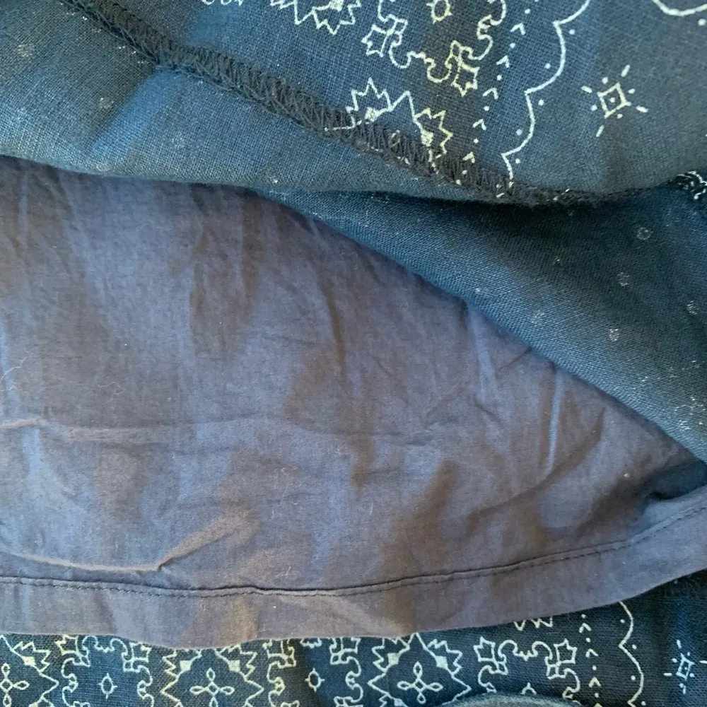 J. Crew Factory Bandana Print Dress Blue Size 0 - Image 5