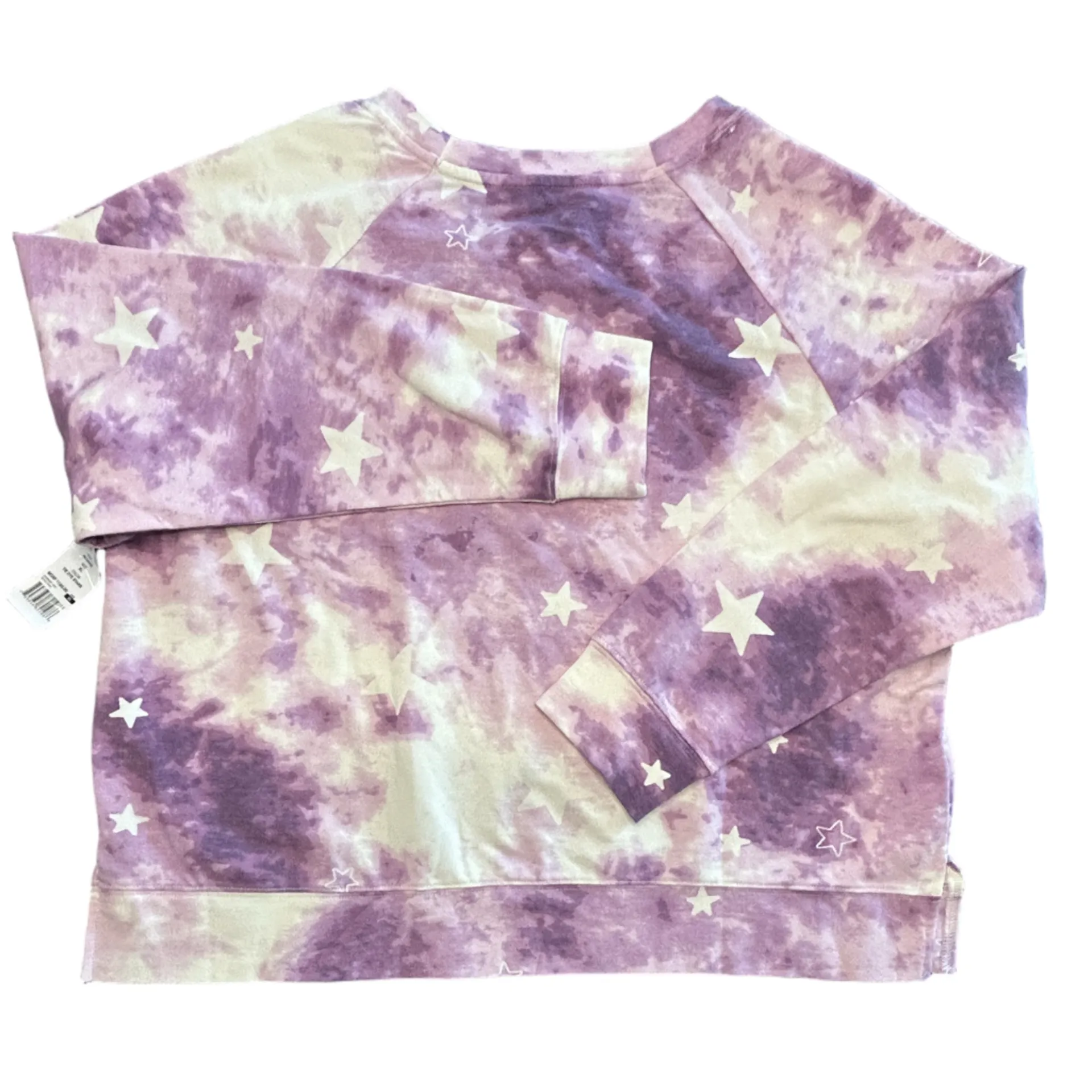 Wildfox tie dye stars lounge top oversized comfy cozy celestial youthful NWT XL - Image 4