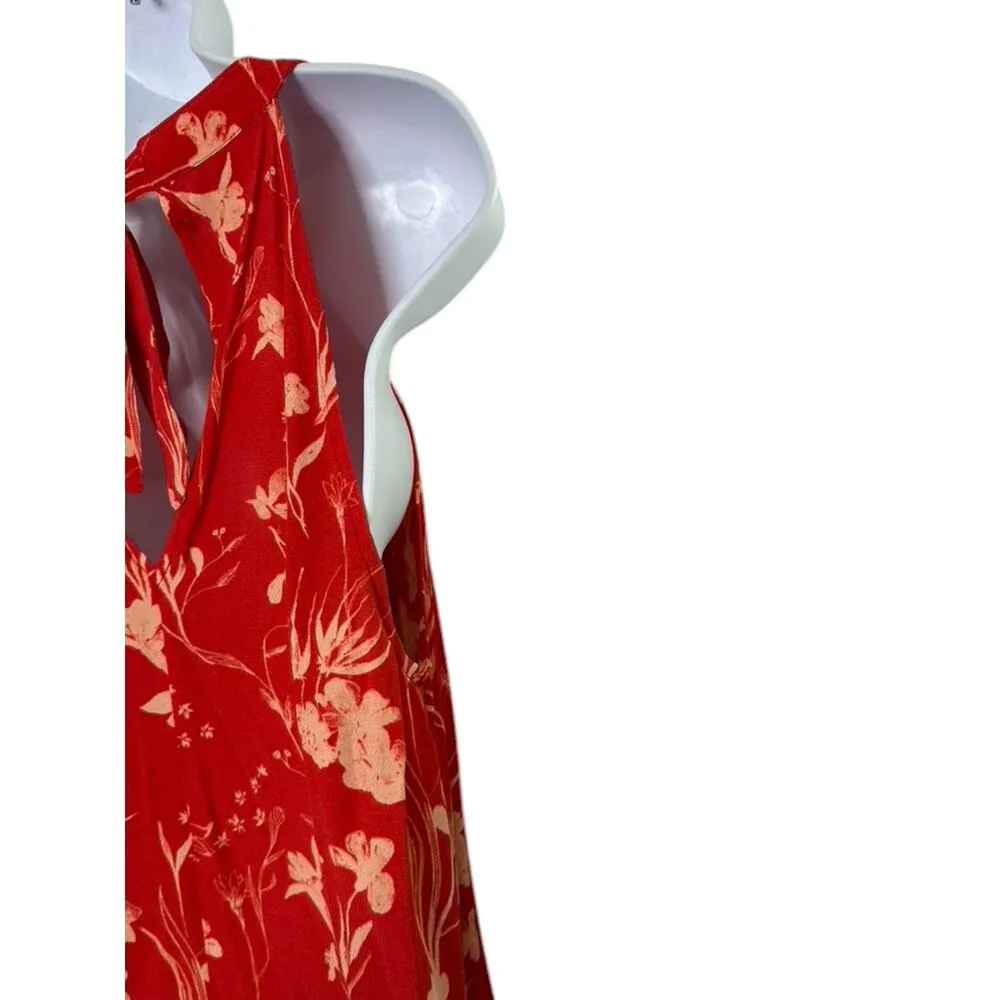 Gentle Fawn Charlottes Web Sleeveless Halter Top Hot Red Paradise Women's Medium - Image 8