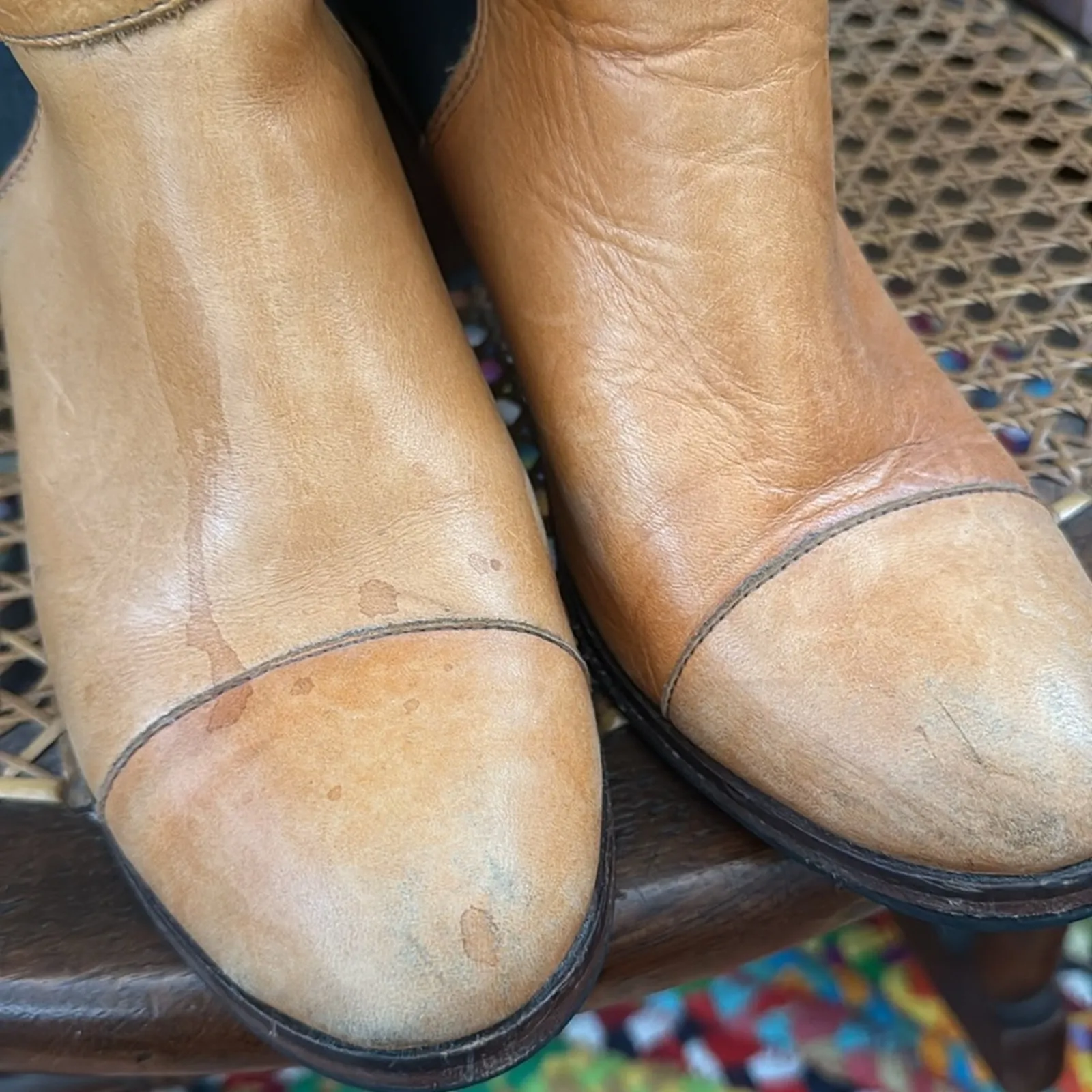 Wolverine 1000 Mile by Samantha Pleet Bonny Black & Tan Leather Boots - Image 8