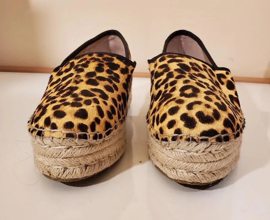 Alexia Platforms Animal Print Platform Espadrilles - Image 2
