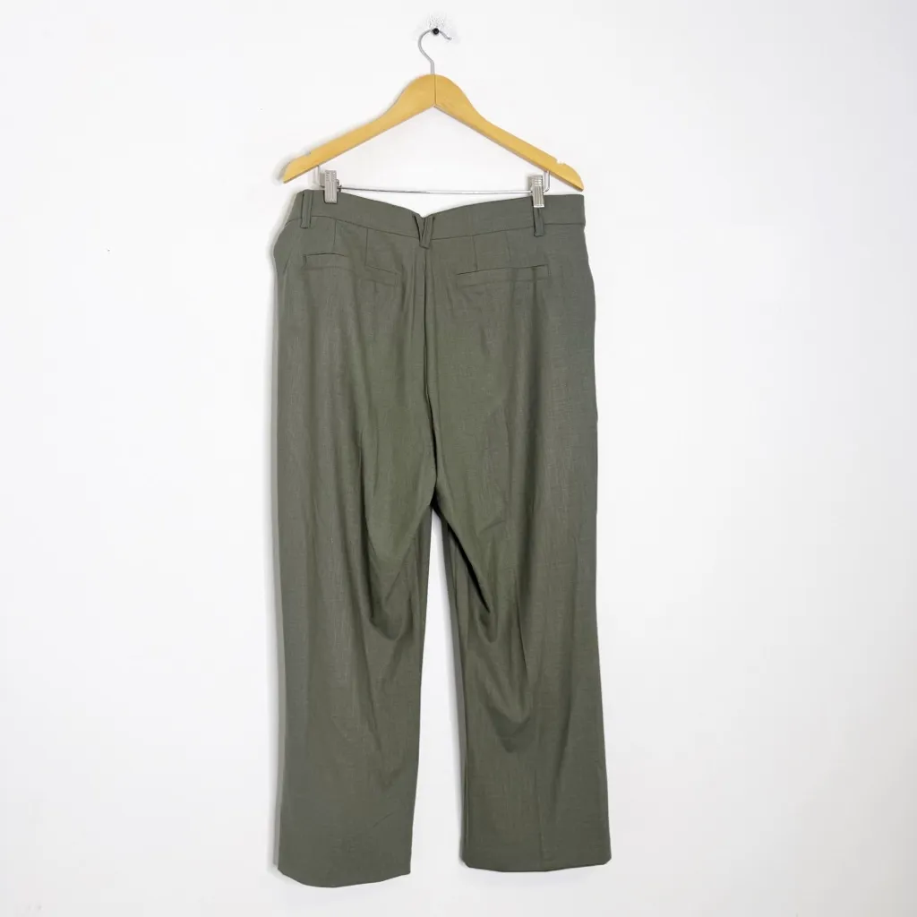 Democracy “Ab”solution Trouser Dress Pants Green – Size 16 - Image 2