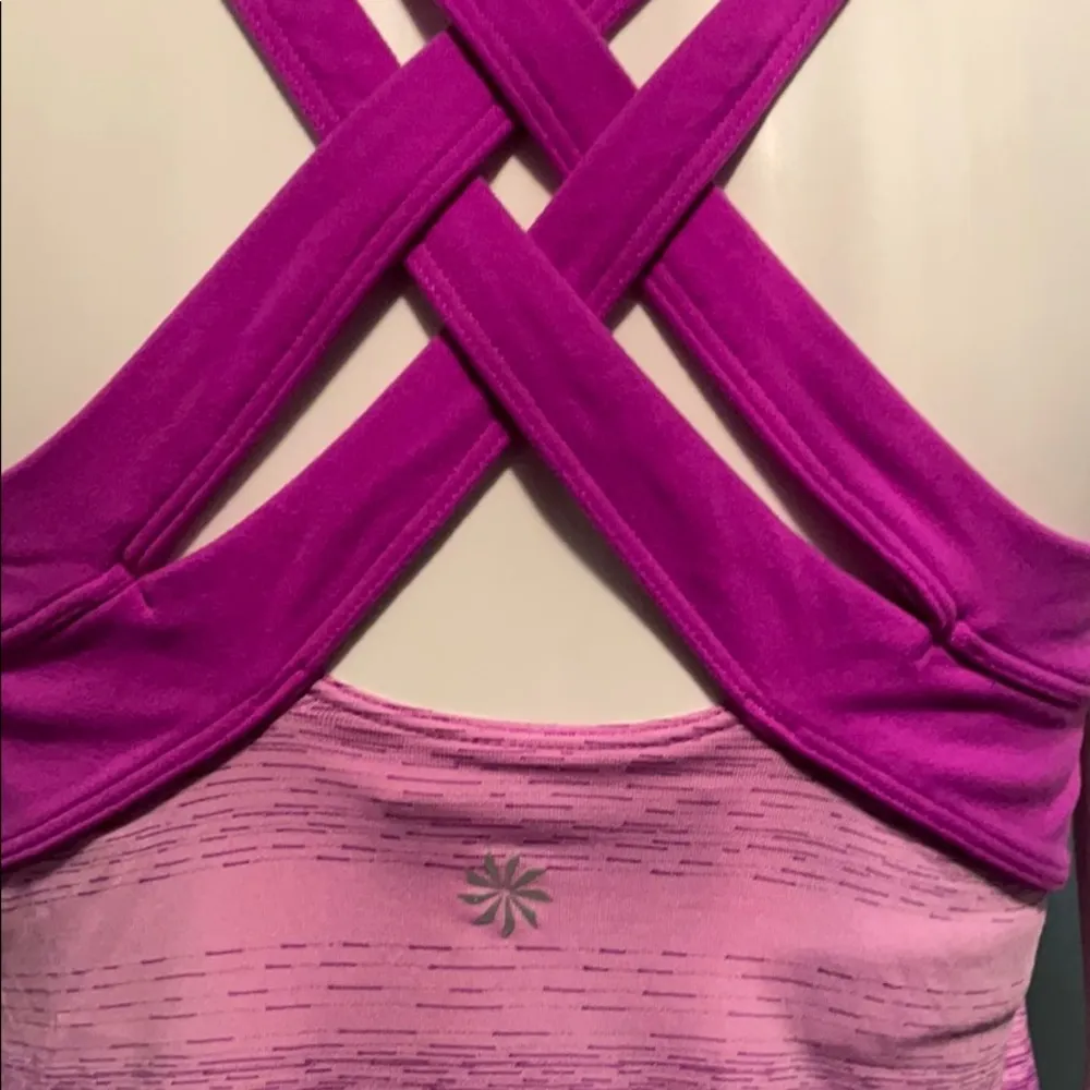Athleta purple stride crunch & punch strappy tank - Image 6