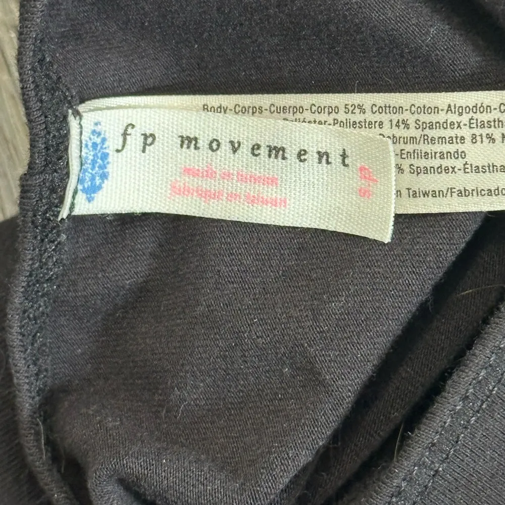 Free People Movement Full Length Bodysuit/Jumpsuit Black - Image 5