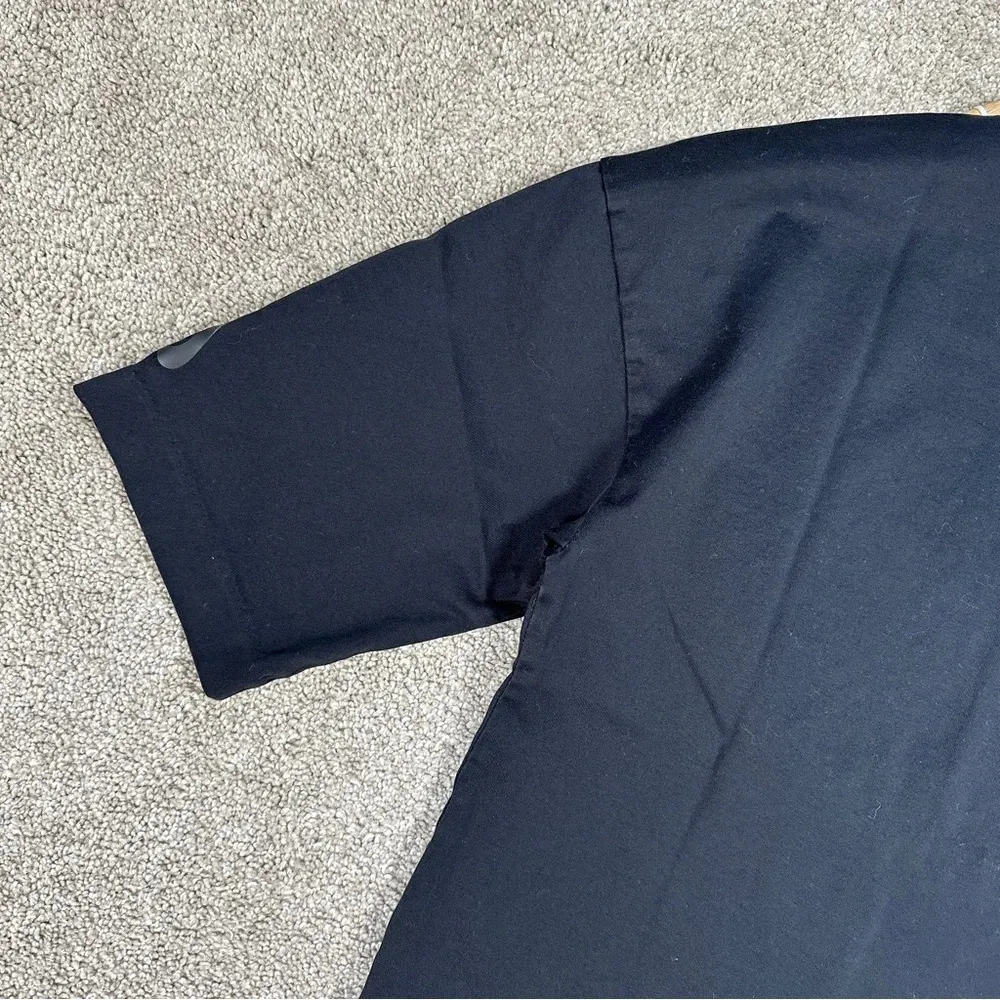 Nike Women’s Short Sleeve Cotton Shirt Top Crewneck in Black XS - Image 8