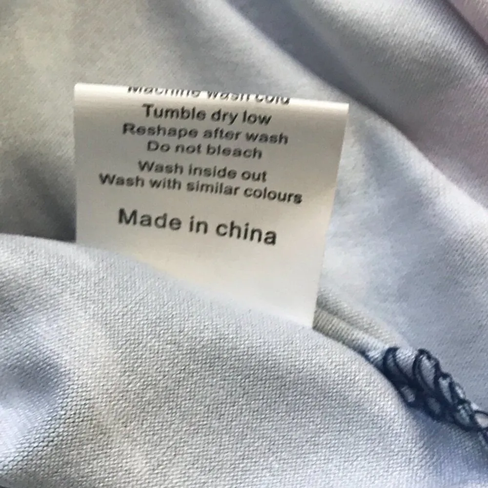 Unbranded Floral High Slit Maxi Skirt Women's Size XL Swim Cover Blue Pink Green - Image 10