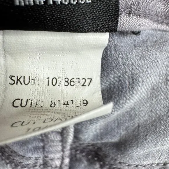 Torrid‎ High Rise Ultra Skinny Crop Lavender Washed Jeans Size 20 - Image 8