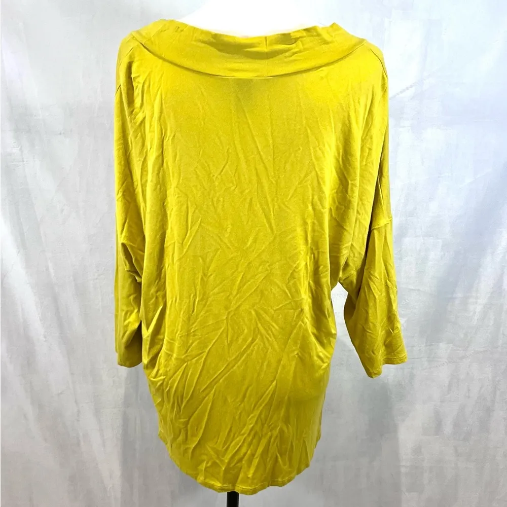 Anne Klein mustard yellow knit top size 2X - Image 3