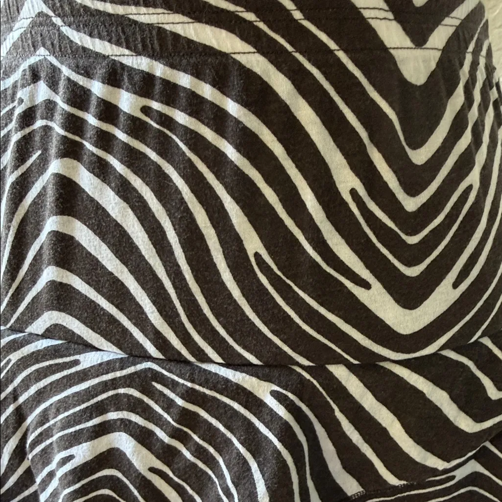 Soft Surroundings Brown and White Layered Skirt - Image 6