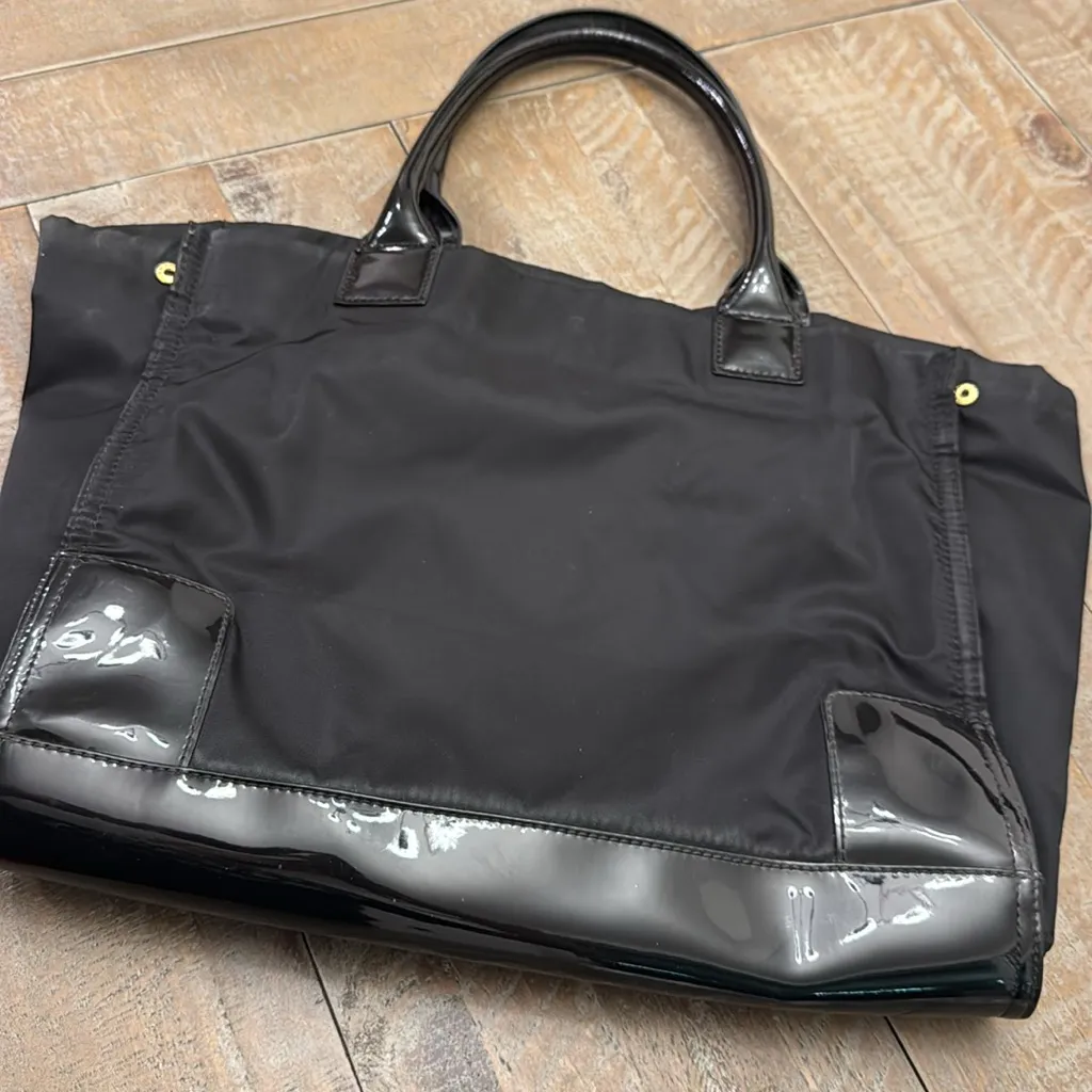 Tory Burch  Mini Ella Patent Tote Bag - Image 8