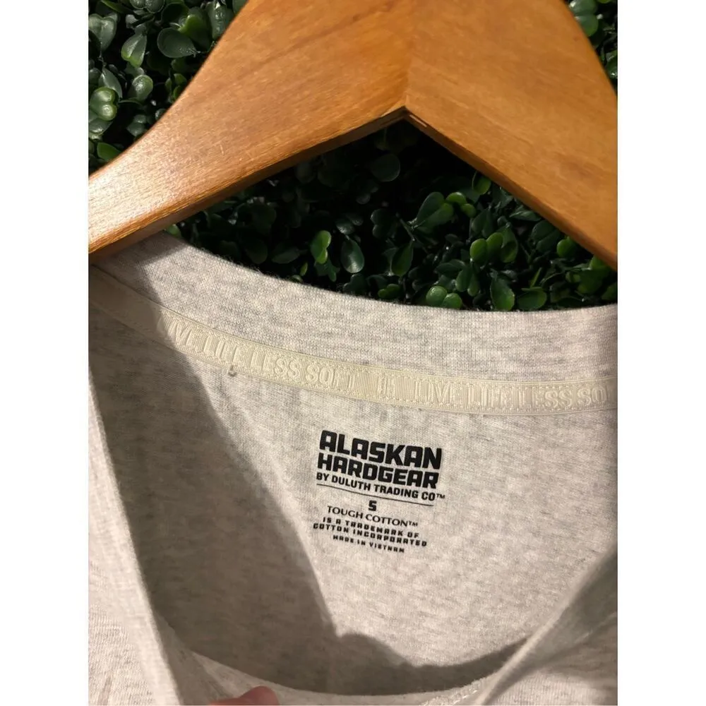 Alaskan Hardgear Boxy Basic Top Sz Small Gray - Image 2