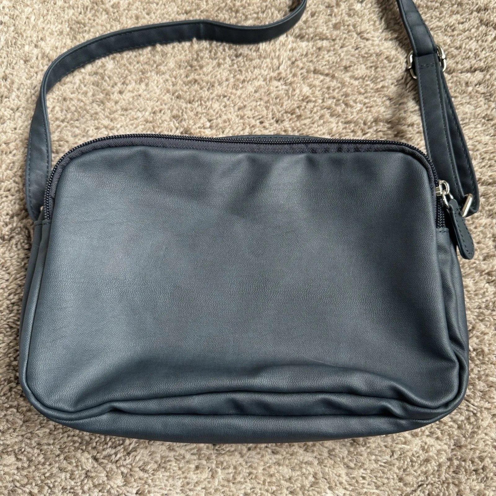 Multi sac Women’s Navy Blue Crossbody, Shoulder Bag With Adjustable Strap - Image 5