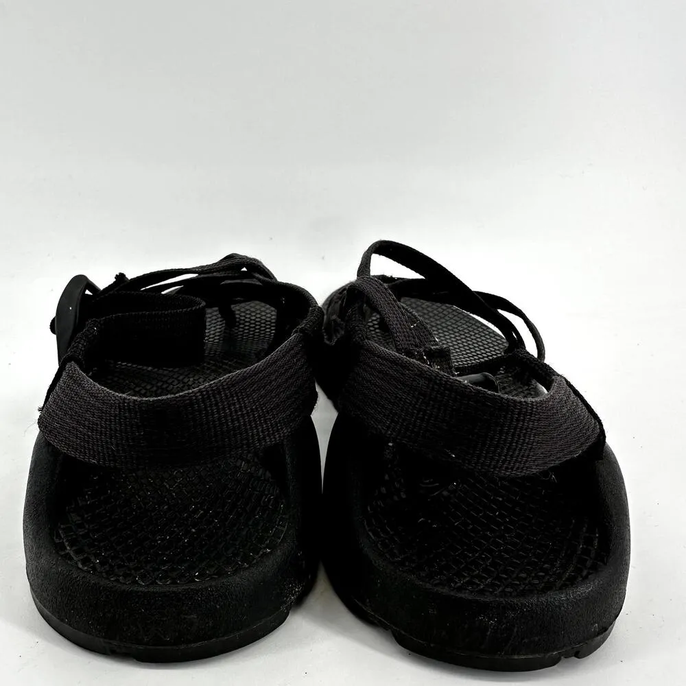 Chaco Z CLOUD X2 Sports Sandals LUVSEAT Open Toe Strappy Buckle Flats Black 7 - Image 5