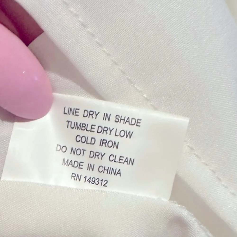 ANGEL BIBA MY EYES OPEN WHITE RUFFLE FLOUNCY SLEEVELESS MINI DRESS L - Image 7