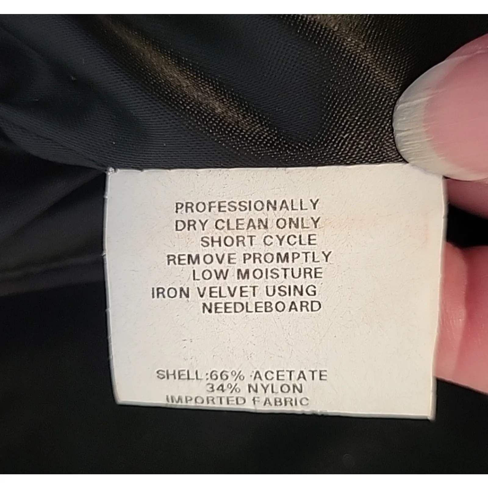 Vintage Strapless Velvet Midi‎ Dress Scott McClintock Old Hollywood 90s Size 10 Black - Image 7