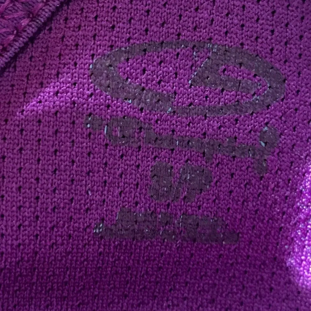 Champion Purple Sports Bra Layered Racerback Athletic Tank Top Women's Sz Small - Image 11