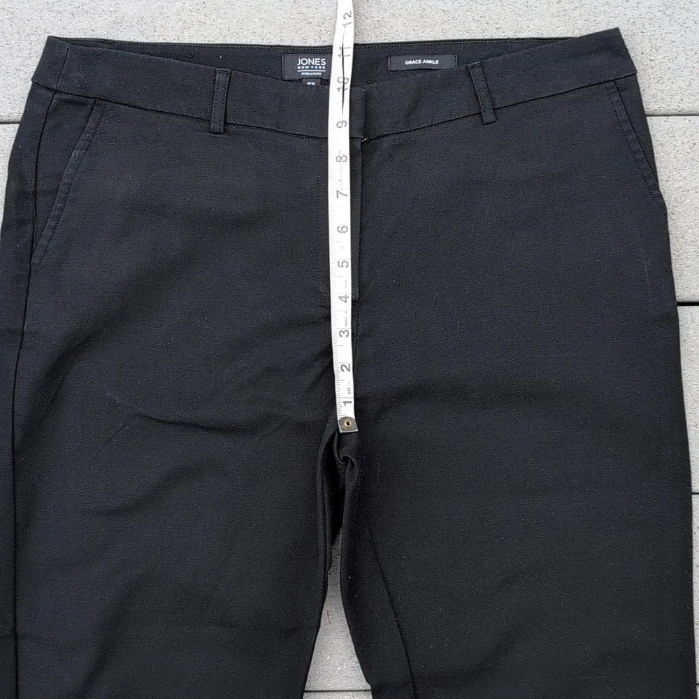 Jones New York Signature Grace Anke Pants | Jones New York Black Ankle Pants - Image 7