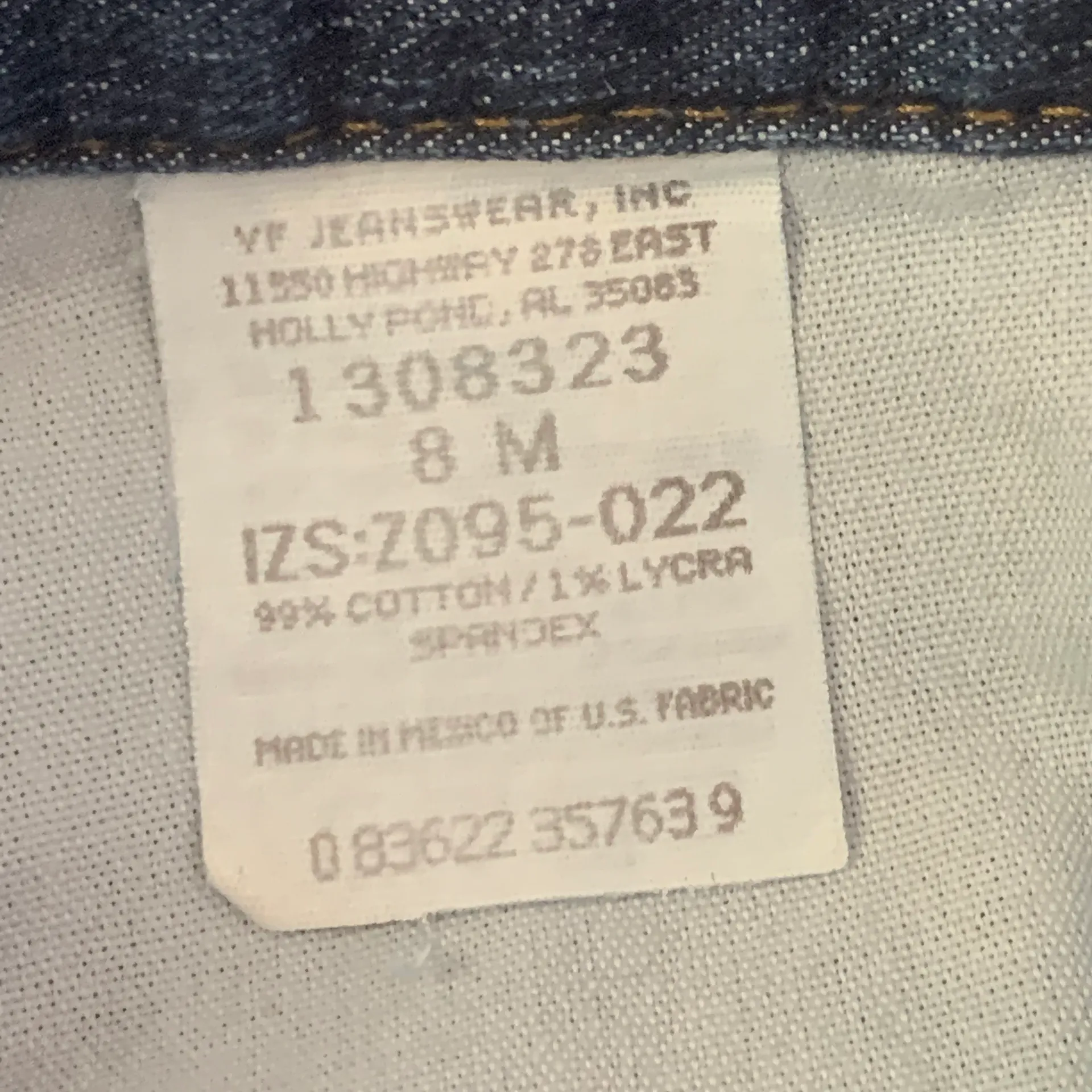 Riders by  Womens Jeans Retro Vintage Mid Rise Straight Leg Stretch Size 8M - Image 7