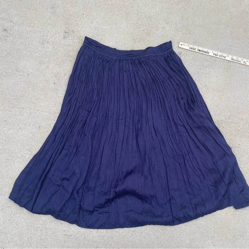 Vintage Y2K 90s Women’s Plus Size Maxi Skirt Gothic Grunge Fairycore‎ Boho Blue - Image 5