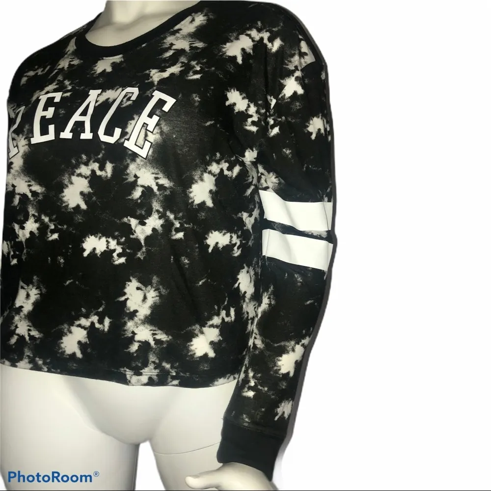 Flirtitude Active tie dye knit top - Image 2