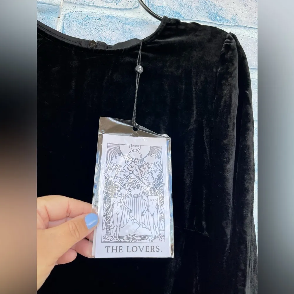 realisation par the mary jane crushed velvet dress size medium NWT - Image 8