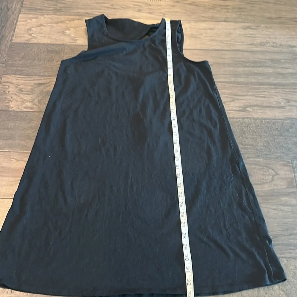 NWT JCrew Factory Twist Back Dress Sz M Black Size M - Image 6