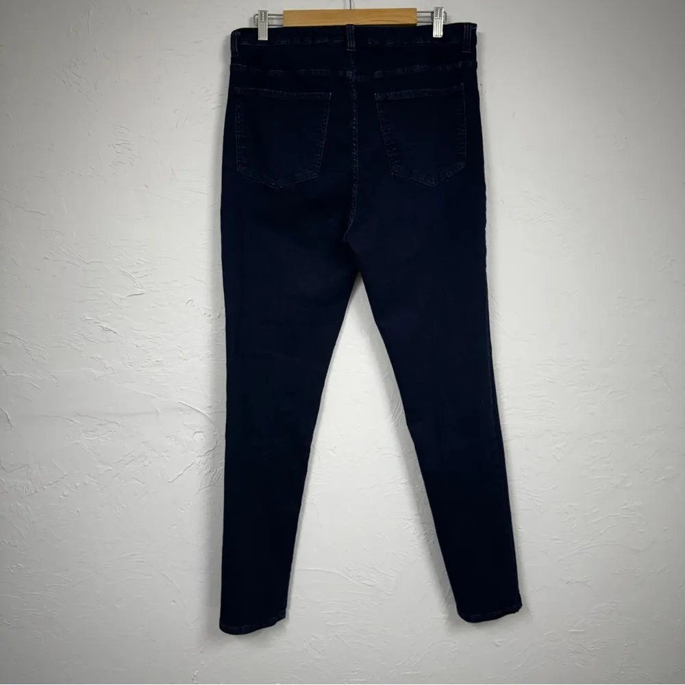 Universal Standard Dark Wash Skinny Jeans Womens 14 Blue High Rise Denim Casual - Image 7