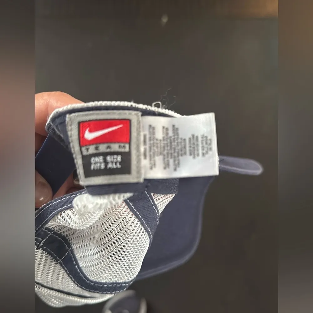 Gonzaga Bulldogs Navy/White trucker hat! Nike! Perfect shape! One size fits all - Image 3