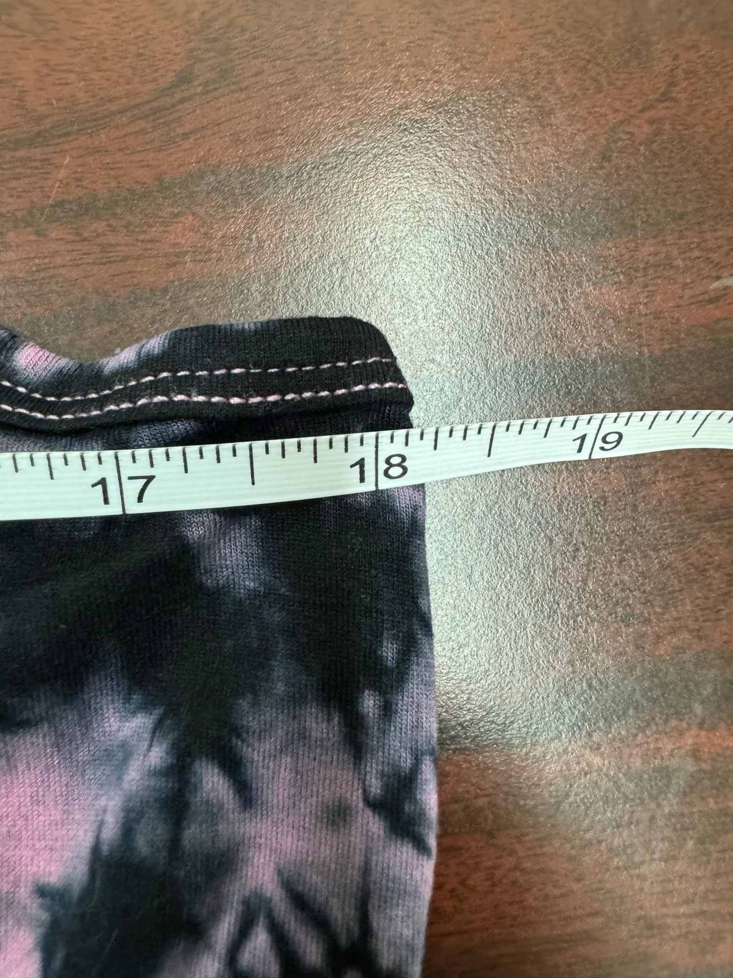 Mossimo Black and Pink Tie Dye Racerback Tank Top Size Large - Image 5